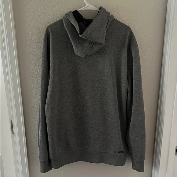 Hurley Men's Charcoal Zip-Up Sweater - Picture 4 of 6